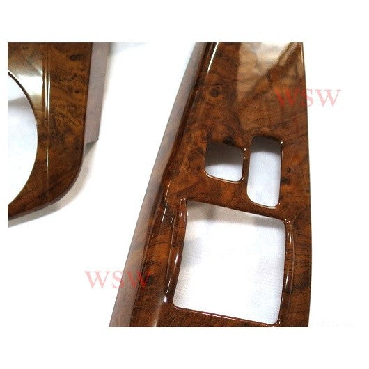 รุ่น2ประตู ลายไม้ ครอบคอนโซล TOYOTA HILUX VIGO 2005 - 2011 โตโยต้า วีโก้ เก่า คอนโซล ชุดแต่งลายไม้ - Image 2
