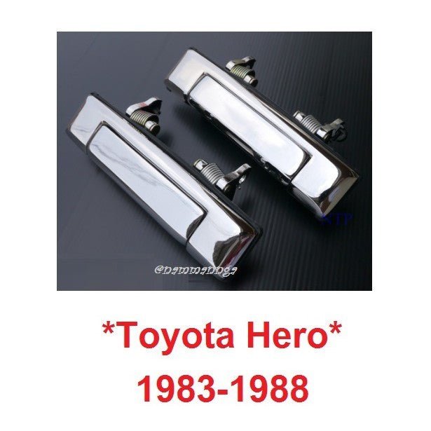 อะไหล่ 2ชิ้น มือเปิดนอก มือดึง TOYOTA HILUX HERO 1983-1988 มือเปิดประตูหน้า มือเปิดประตู โตโยต้า ฮีโร่ ที่เปิดประตู
