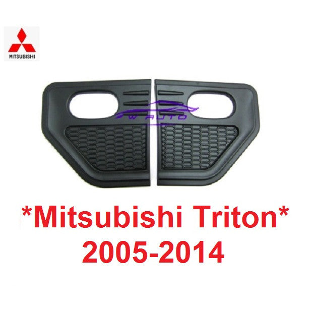ครอบไฟแก้ม สีดำด้าน 1คู่ Mitsubishi Triton 2005 - 2015 ครอบไฟเลี้ยว มิตซูบิชิ ไทรทัน ไตรตัน ครอบไฟข้างรถ ครอบแก้ม ข้าง