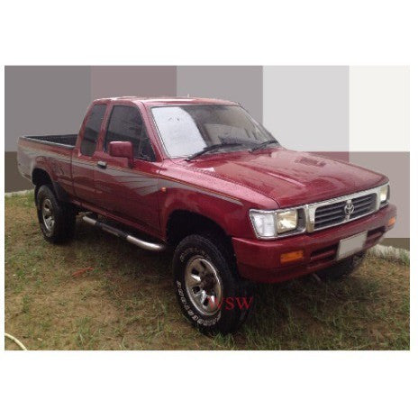 ข้างซ้าย มือเปิดนอก TOYOTA MIGHTY-X 1989-1997 มือเปิดประตู โตโยต้า ไมตี้เอ็กซ์ มือดึงประตู อะไหล่ ที่ดึงประตู ที่เปิดประ - Image 3