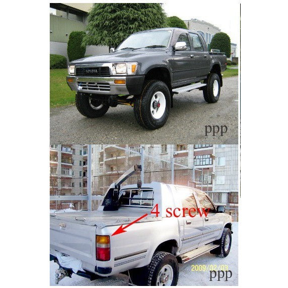ข้างซ้าย มือเปิดนอก TOYOTA MIGHTY-X 1989-1997 มือเปิดประตู โตโยต้า ไมตี้เอ็กซ์ มือดึงประตู อะไหล่ ที่ดึงประตู ที่เปิดประ - Image 5