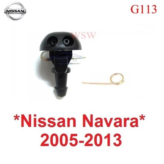 ปุ่มฉีดน้ำฝน Nissan Navara D40 2005 - 2015 ปุ่มฉีดกระจก นิสสัน นาวาร่า ดี40 หัวฉีดน้ำฝน หัวฉีดน้ำกระจกหน้า ปุ่มฉีดกระจก - Image 6