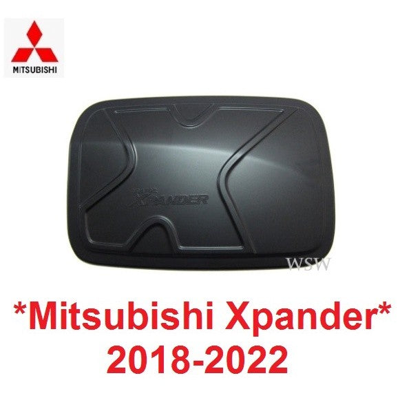 ดำด้าน ครอบฝาถังน้ำมัน Mitsubishi Xpander 2018 - 2022  มิตซูบิชิ เอ็กแพนเดอร์ ฝาถังน้ำมัน ครอบฝาถัง เอ้กเพนเด้อ น้ำมัน