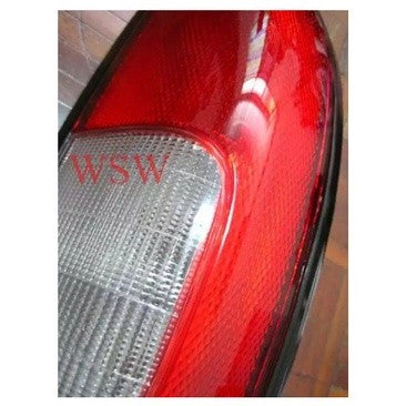 ไฟท้าย ฝาแดง NISSAN FRONTIER D22 1998 -2004 เสื้อไฟท้าย นิสสัน ฟรอนเทียร์ นาวาร่า ดี22 ไฟท้ายรถ ไฟรถยนต์ ไฟหลัง - Image 2