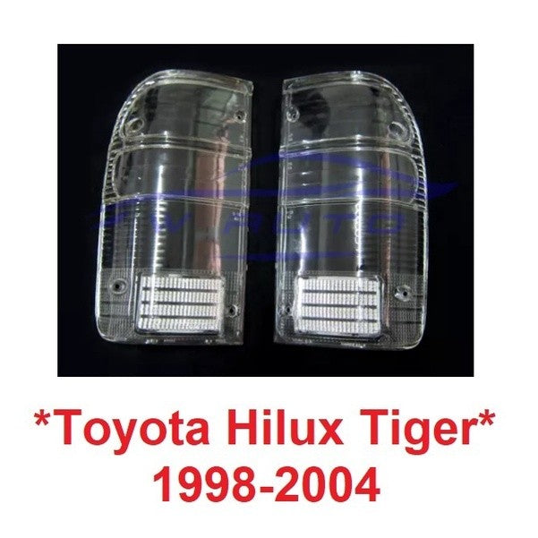 ฝาใส เลนส์ไฟท้าย TOYOTA HILUX TIGER D4D MK4 1998 - 2004 เสื้อไฟท้าย โตโยต้า ไทเกอร์ เลนส์ไฟ ฝาครอบไฟท้าย ฝาไฟท้าย 2002
