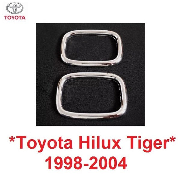 ครอบไฟแก้ม Toyota Hilux Tiger D4D 1998 - 2004 โตโยต้า ไฮลักซ์ ไทเกอร์ ดีโฟว์ดี ครอบไฟเลี้ยวข้าง ครอบแก้ม รุ่น 1 2 ไฟ