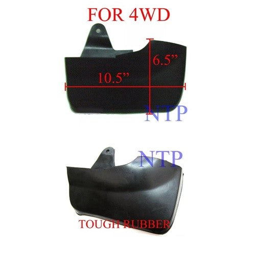 รุ่นตัวสูง 4WD ยางกันโคลน บังโคลนหลัง อีซูซุ ดีแม็ก ดีแมค ดีแม็ค ISUZU DMAX D-MAX 2003 - 2011 บังโคลน - Image 2