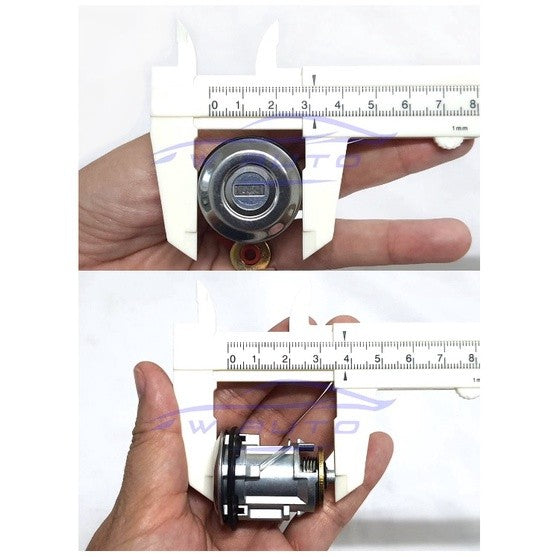เลือกข้าง กุญแจ ประตู NISSAN FRONTIER D22 1998 - 2004 กุญแจรถยนต์ นิสสัน ฟรอนเทียร์ 1997 กุญแจรถ กุญแจประตู กลอนประตู - Image 2