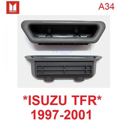 หลุมดึงประตู สีเทา ISUZU TF TFR 1997 - 2001 มือเปิดประตูด้านใน อีซูซุ ทีเอฟอาร์ มือจับประตูด้านใน มือเปิดประตู NPR120