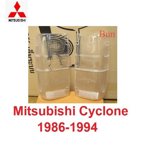 ฝาไฟท้าย ฝาใส MITSUBISHI CYCLONE 1986 - 1995  มิตซูบิชิ ไซโคลน L200 เสื้อไฟท้าย เลนส์ไฟท้าย เลนส์ ไฟท้าย