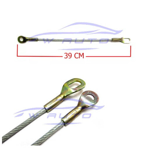 สายสลิง สลิงฝากระโปรงท้าย Mazda Bravo 1998 - 2011 สายห้อยกระบะหลัง มาสด้า บราโว่ บีที50 b2500 ลวดห้อยท้าายกระบะ ฟอร์ด - Image 2