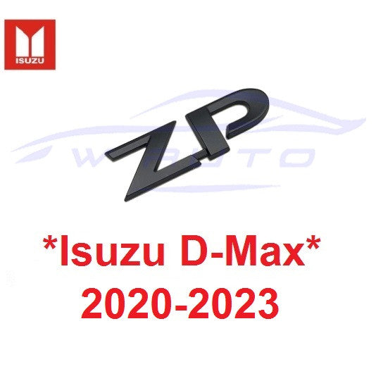 ZP โลโก้ อีซูซุ ดีแม็กซ์ ISUZU DMAX 2020 - 2023 ตัวหนังสือ ท้ายกระบะ ป้าย สัญลักษณ์ แผ่นป้าย ติดฝาท้าย สติ๊กเกอร์ Logo - Image 2