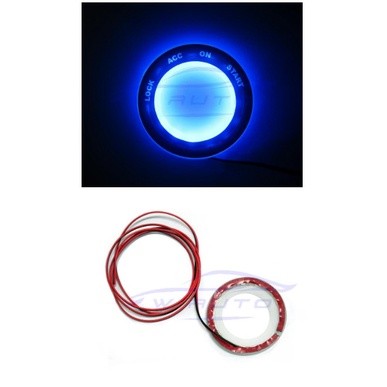 LED ไฟรูกุญแจ แสงสีน้ำเงิน Isuzu Dmax D-max 2020 - 2022 Blue สำหรับ อีซูซุ ดีแมค ไฟ กุญแจสตาร์ท ไฟกุญแจรถ - Image 2