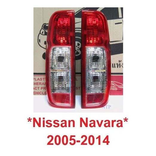 ไฟท้าย ฝาแดง NISSAN NAVARA D40 2005-2014 นิสสัน นาวาร่า ดี40 ไฟท้ายรถ ไฟรถยนต์ ไฟหลัง ไม่รวมขั้วและหลอดไฟ เสื้อไฟท้าย