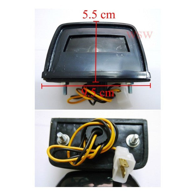ไฟส่องป้าย Nissan Big-M D21 1986-1997 ไฟส่องป้ายทะเบียน นิสสัน บิ๊กเอ็ม ไฟป้ายทะเบียน ไฟ กท รถ ไฟส่องทะเบียนรถ Hardbody - Image 2