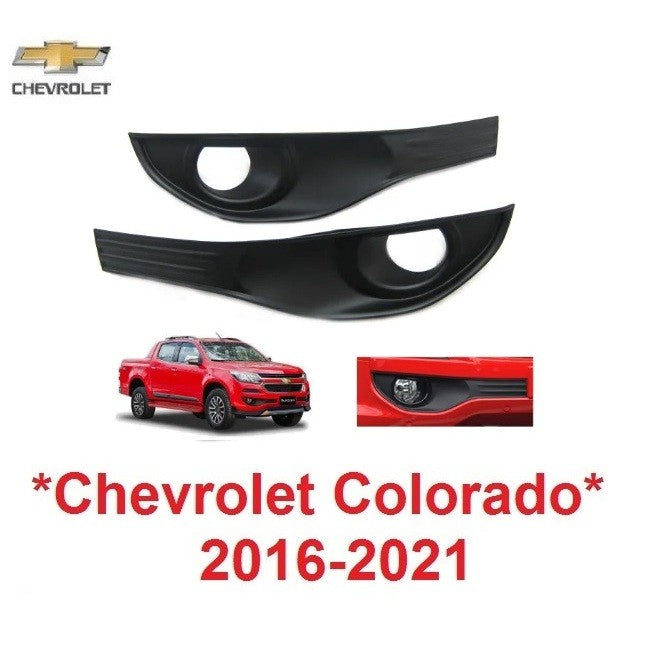 ครอบไฟสปอร์ตไลท์ 2016 - 2019 CHEVROLET COLORADO TRAILBLAZER ครอบไฟตัดหมอก เชฟโรเลต โคโลราโด้ เทรลเบลเซอร์ ครอบไฟสปอตไลท์
