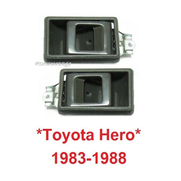 มือดึงประตูใน TOYOTA HILUX HERO 1984 - 1988 โตโยต้า ฮีโร่ มือเปิดประตู ด้านใน ที่เปิดประตู มือดึงประตู ในรถ RN55 LN65