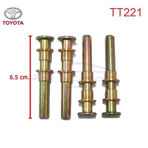 สลักประตู บูชทองเหลือง TOYOTA HILUX MIGHTY X1979 - 2003 แกน หมุด บานพับประตู 1995 1998 โตโยต้า หลายรุ่น ที่ขนาดเท่ากัน