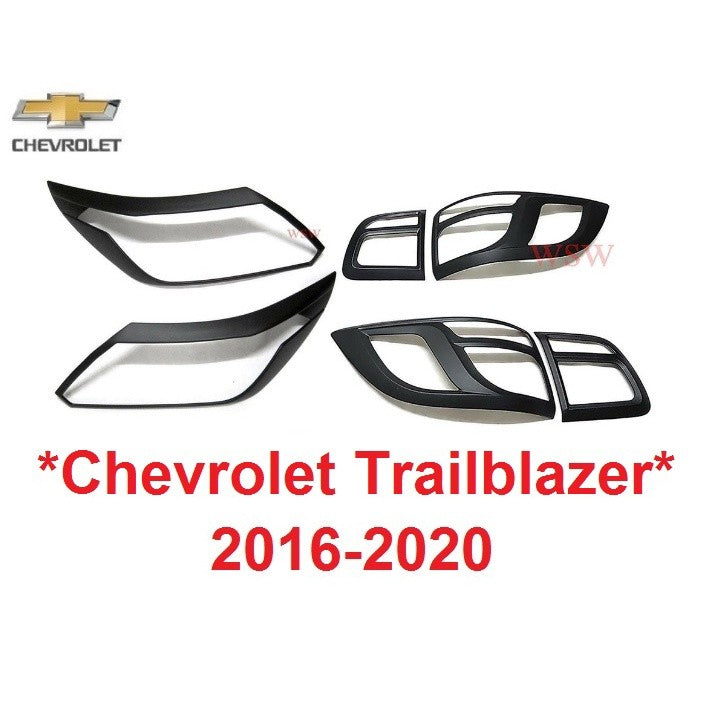 ครอบไฟหน้า ครอบไฟท้าย Chevrolet Trailblazer 2016 - 2020 เชฟโรเลต เทรลเบลเซอร์ ไฟหน้า ฝาครอบหน้า ครอบไฟท้าย ไฟท้าย