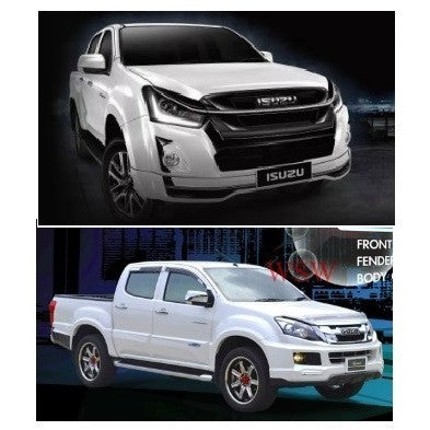 ครอบไฟท้าย Isuzu D-Max DMAX อีซูซุ ดีแม็กซ์ 2012 - 2019 ชุบโครเมี่ยม โลโก้แดง ครอบไฟ แต่งไฟ ครอบไฟท้าย ฝาครอบท้าย ดีแม็ค - Image 4