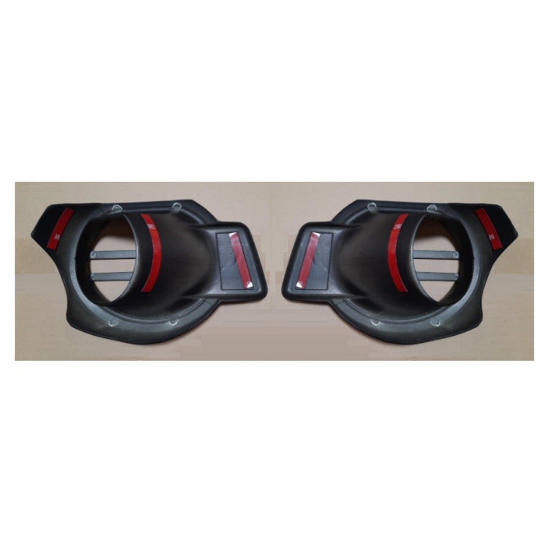 ครอบสปอตไลท์ FORD RANGER 2012 - 2015 ดำด้าน PX T6 XLT ฟอร์ด เรนเจอร์ ครอบไฟตัดหมอก ครอบสปอร์ตไลต์ spotlight ครอบสปอตไลต์ - Image 2
