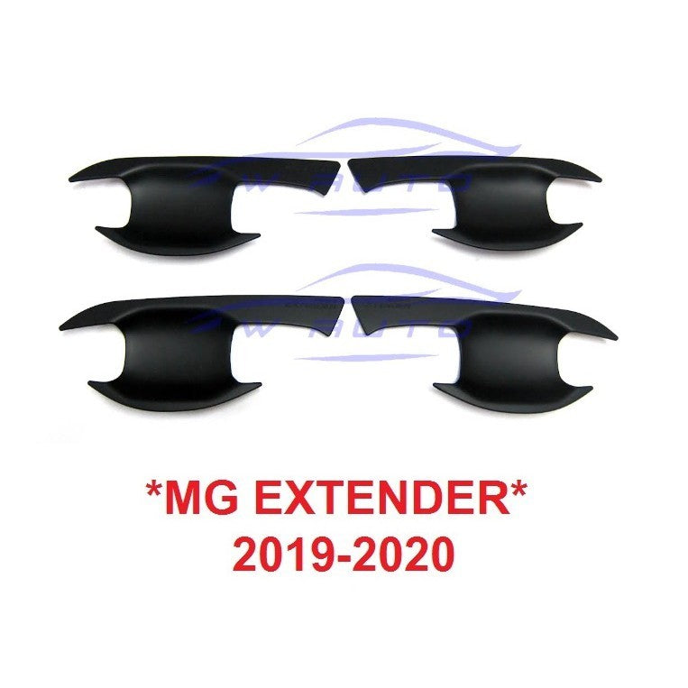 เบ้ามือ สีดำ MG EXTENDER 2019-2021 เอ็มจี เอ็กเทนเดอร์ เอ้กเทนเด้อ ถาดรองมือเปิดประตู เบ้ารองมือเปิด กันรอยประตู