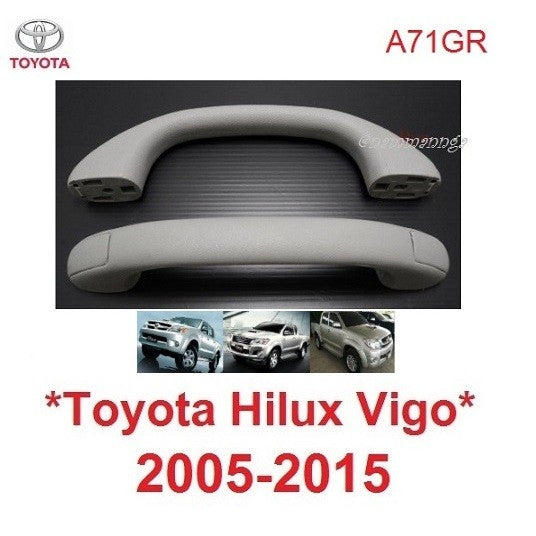 มือโหนหลังคา สีเทา Toyota Hilux Vigo 2005 - 2015 โตโยต้า วีโก้ ภายในรถยนต์ มือโหน มือดึง รถ มือจับห ที่จับ