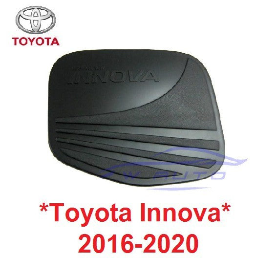 ครอบฝาถังน้ำมัน TOYOTA INNOVA 2016 2017 2018 2019 2020 สีดำด้าน โตโยต้า อินโนวา อิโนว่า ฝาปิด ที่เปิด ปิด แต่งรถ