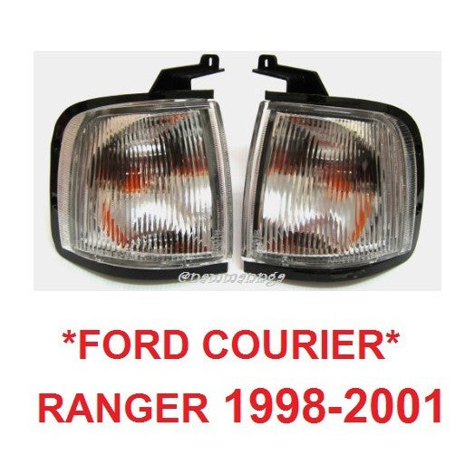 ไฟมุม 1คูู่ Ford Courier ranger 1998-2001 ไฟข้างรถ ฟอร์ด คูเรีย ฟอร์ดเรนเจอร์ ไฟเลี้ยว ไฟสัญญาณ ไฟมุม ฝาใส ไฟมุม ไฟรถ