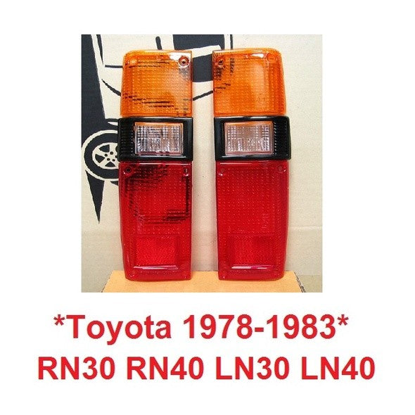 ฝาไฟท้าย Toyota RN30 LN30 RN40 LN40 1978 1979 - 1983 เลนส์ไฟท้าย โตโยต้า ม้ากระโดด เลนส์ ไฟ ฝาครอบ