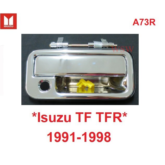 ชิ้นขวา มือเปิดนอก ISUZU TF TFR 1991-1998 มือเปิดประตู อีซูซุ TFR มือดึงนอก มือเปิด มือดึง มือเปิดประตูหน้า มือจับประตู