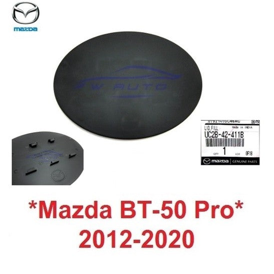 อะไหล่ แท้ศูนย์ ฝาถังน้ำมัน MAZDA BT50 BT-50 PRO 2012 - 2020 มาสด้า บีที50 โปร ฝาถังน้ำ ถังน้ำมัน รถกระบะ UC2B42411B ดำ