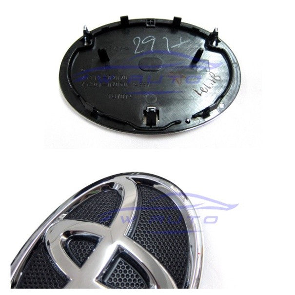 ศูนย์แท้ 14 x 9.5 เซน โลโก้ โตโยต้า TOYOTA LOGO แผ่นป้ายสัญลักษณ์ยี่ห้อโตโยต้า โตโยต้า อัลติส Altis ป้ายกระจัง ป้ายกลม - Image 2