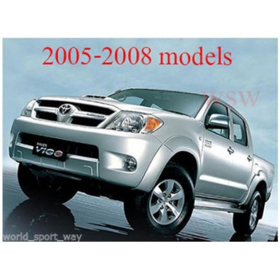 ครอบไฟท้าย ชุบโครเมี่ยม TOYOTA HILUX VIGO 2005-2011 โตโยต้า ไฮลัก วีโก้ โฉมเก่า ครอบไฟหลังรถ ไฟท้าย ฝาครอบท้าย ครอบไฟ ไฟ - Image 3