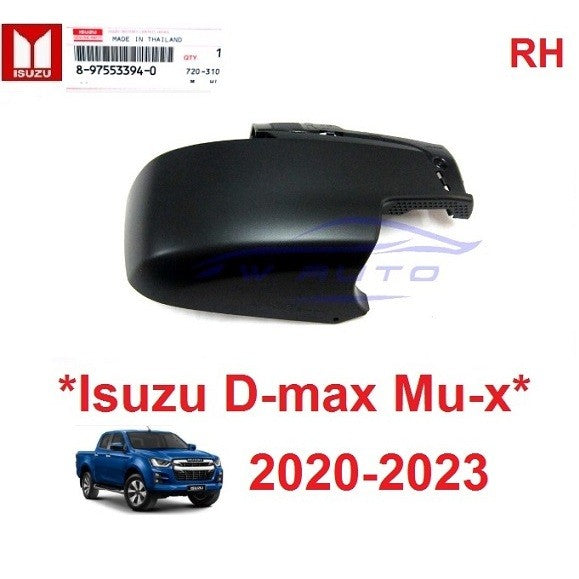 แท้ศูนย์ ดำ เว้าไฟ ฝาหลังกระจกมองข้าง ISUZU D-MAX MU-X DMAX 2020 2021 2023 ครอบกระจก อีซูซุ ดีแม็กซ์ มิวเอ็กซ์ rh ดีแม็ค
