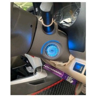 สีฟ้า ไฟรูกุญแจ LED NISSAN NAVARA NP300 D23 2014 -2020 ไฟกุญแจสตาร์ท ไฟกุญแจรถ นิสสัน นาวาร่า เอ็นพี300 - Image 2