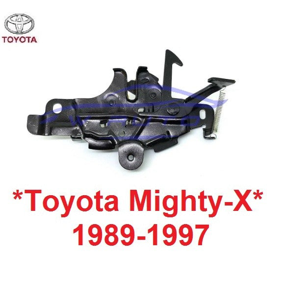 กลอนล็อคฝากระโปรง TOYOTA MIGHTY-X 1989 - 1997 ตัวล๊อค โตโยต้า ไมตี้เอ็กซ์ กลอนกระโปรงรถ สลัก กลอนประตู กลอนฝากระโปรง