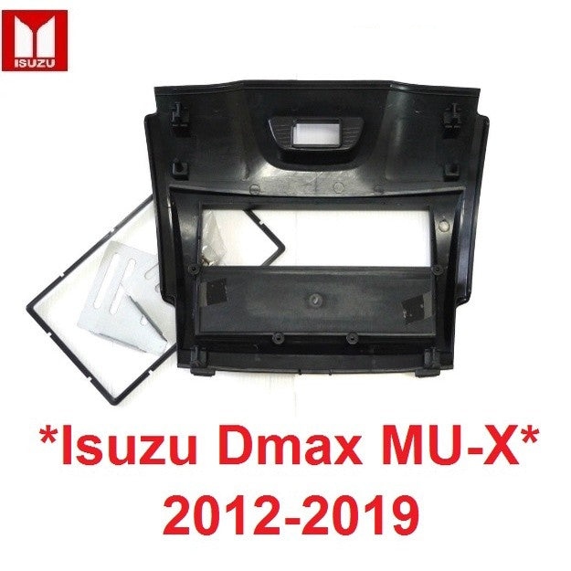 หน้ากากวิทยุ Isuzu DMAX MU-X 2012-2019 หน้ากากคอนโซล อีซูซุ ดีแม็กซ์ มิวเอ็กซ์ ดำด้าน กรอบคอนโซล หน้ากาก D-MAX MU X