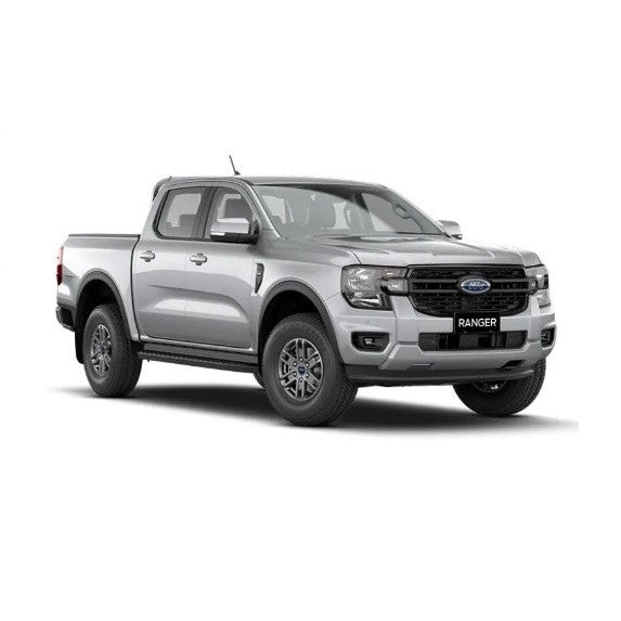 รุ่น XLS XL ครอบไฟหน้า FORD RANGER 2022 2023 2024 ฟอร์ด เรนเจอร์ ครอบไฟหน้ารถยนต์ แต่งไฟ สีดำด้าน แต่งไฟ ฝาครอบไฟหน้า - Image 4