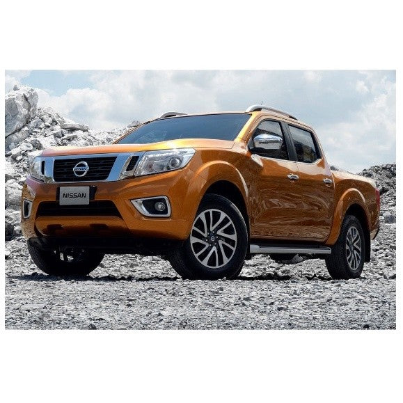 แบบแปะ เสาหลัง 2ชิ้น นิสสัน เอ็นพี300 นาวาร่า 2014 - 2021 เสาประตู Nissan Navara NP300 NP 300 เสา แผ่นแปะเสาประตู - Image 3