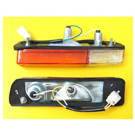 ไฟหรี่กันชน นิสสัน ซันนี่ ดัสสัน 120Y 1978 - 1985 เลนส์ ไฟ DATSUN NISSAN SUNNY ไฟกันชน ไฟตัดหมอก B110 1200 B210 ไฟหรี - Image 3