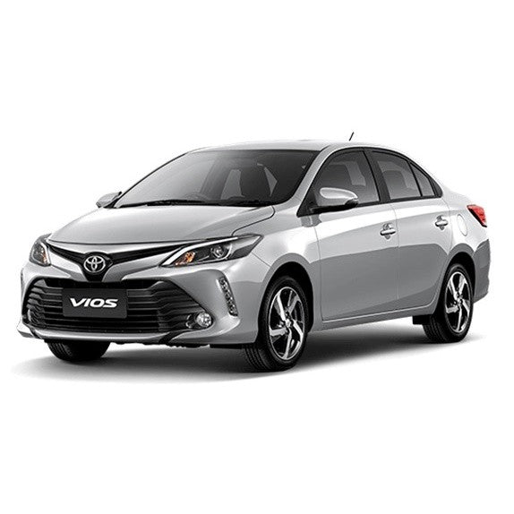 คิ้วกระจังหน้า Toyota Vios 2017 - 2021 ครอบโลโก้ ครอบโลโก้หน้ารถ โตโยต้า วีออส ครอบโลโก้หน้า คิ้วครอบโลโก้หน้า ชุบ - Image 3