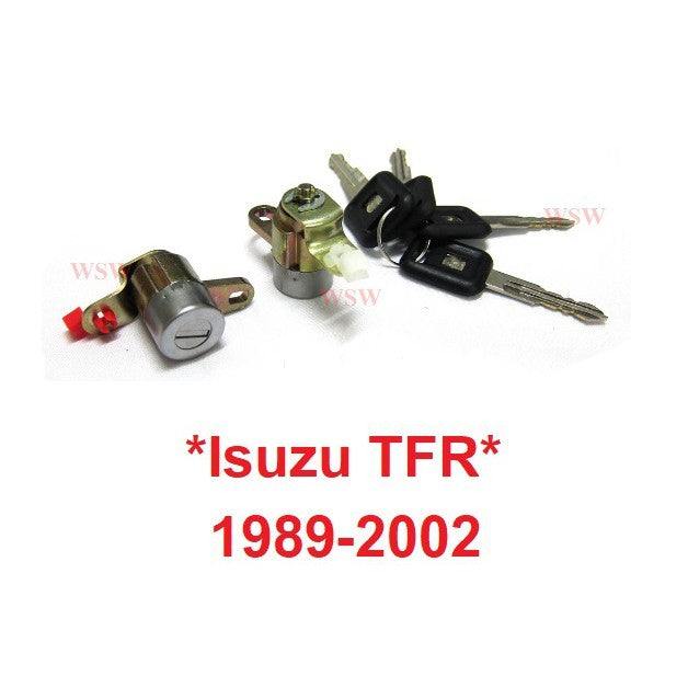 1ชุดตามรูป กุญแจ ประตู ISUZU TFR 1989 - 2002 2000 กุญแจรถยนต์ อีซูซุ ทีเอฟอาร์ กุญแจรถ อะไหล่รถยนต์ กลอนประตู