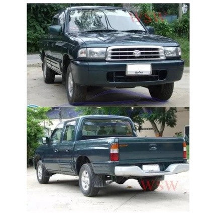 กระจกมองหลัง รุ่นมีไฟ FORD COURIER MAZDA BRAVO B2000 B2200 1985 -2004 กระจกในเก๋ง ฟอร์ด คูเรียร์ มาสด้า บราโว่ แมกนั่ม - Image 4