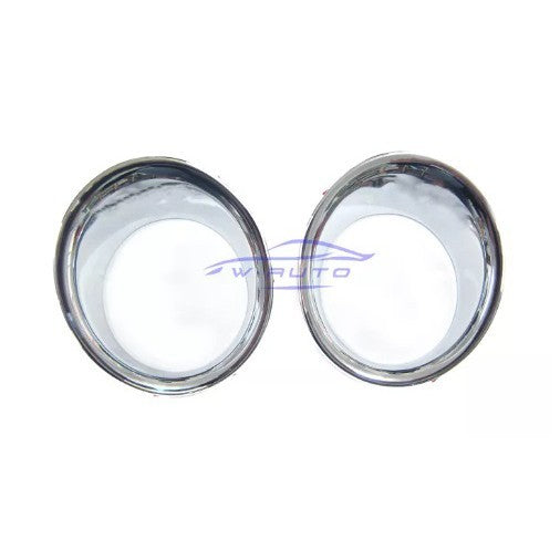 ครอบสปอร์ตไลท์ TOYOTA FORTUNER 2015 - 2019 ชุบโครเมี่ยม โตโยต้า ฟอร์จูนเนอร์ ครอบ ไฟตัดหมอก ตัดหมอก 2020 - Image 2