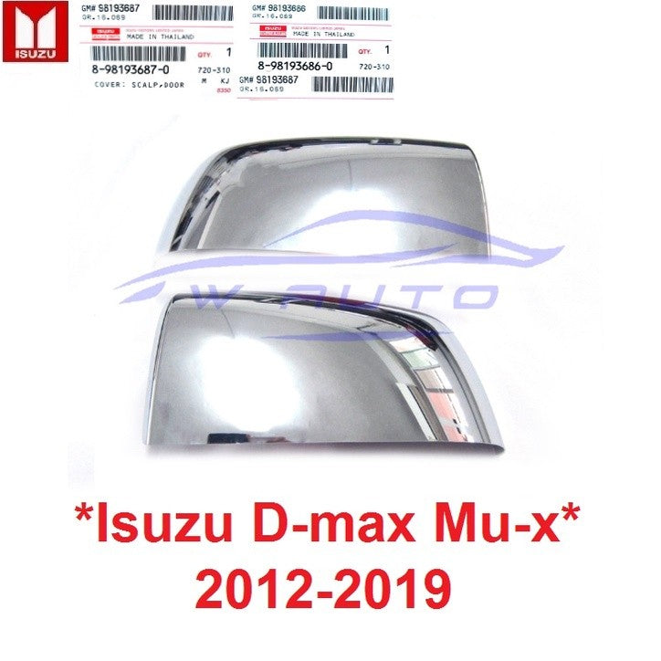 แท้ศูนย์ เว้าไฟ ฝาหลังกระจกมองข้าง ISUZU D-MAX MU-X DMAX 2012-2019 ฝา ครอบกระจกมองข้าง อีซูซุ ดีแม็กซ์ มิวเอ็กซ์ กระจก