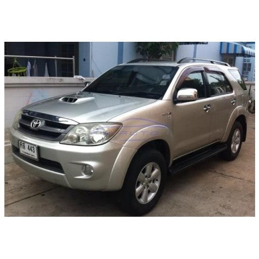โฉมแรก ครอบหน้ากาก 2005 - 2008 ชุดแต่งลายไม้ TOYOTA FORTUNER ครอบคอนโซล โตโยต้า ฟอร์จูเนอร์ เก่า ครอบจอ - Image 4