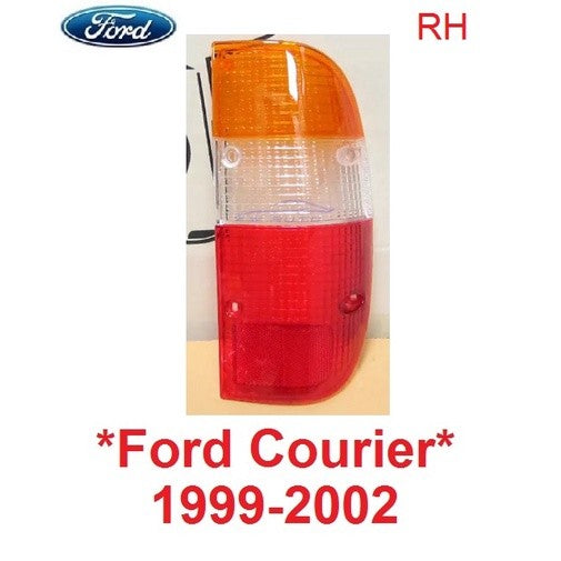 ข้างขวา เลนส์ไฟท้าย ฝาไฟท้าย FORD COURIER PE/PG RANGER ปี 1999-2002 เลนส์ไฟ ฟอร์ด เรนเจอร์ คูเรีย ฝาสามสี lens ไฟท้าย