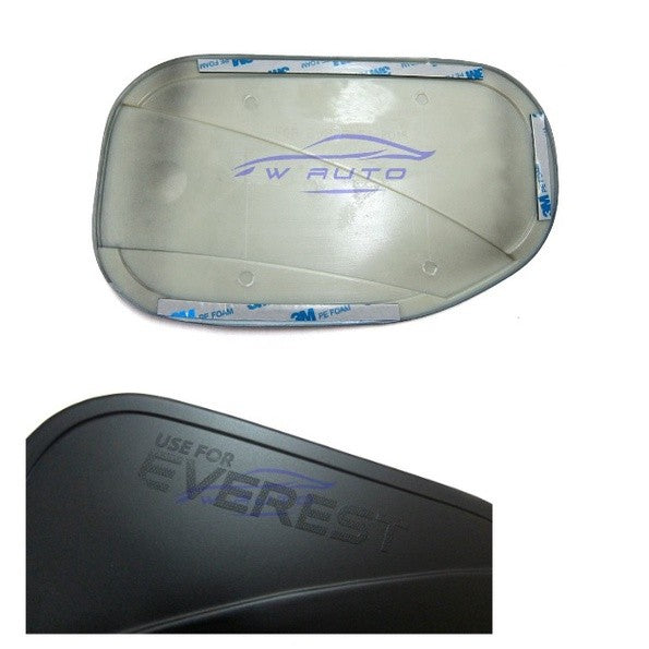 สีดำด้าน ครอบฝาถังน้ำมัน Ford Everest 2015-2021 ฝาถังน้ำมัน ฟอร์ด เอเวอเรสต์ ฝาครอบ ครอบฝาถัง ฝาถัง ฝาปิด 4ประตู - Image 2