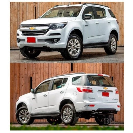 ครอบไฟหน้า ครอบไฟท้าย Chevrolet Trailblazer 2016 - 2020 เชฟโรเลต เทรลเบลเซอร์ ไฟหน้า ฝาครอบหน้า ครอบไฟท้าย ไฟท้าย - Image 4
